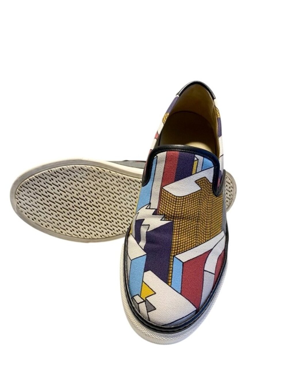 Hermès Men's Canvas Slip-on Shoes / EU 41/ US 8 - Picture 5 of 16